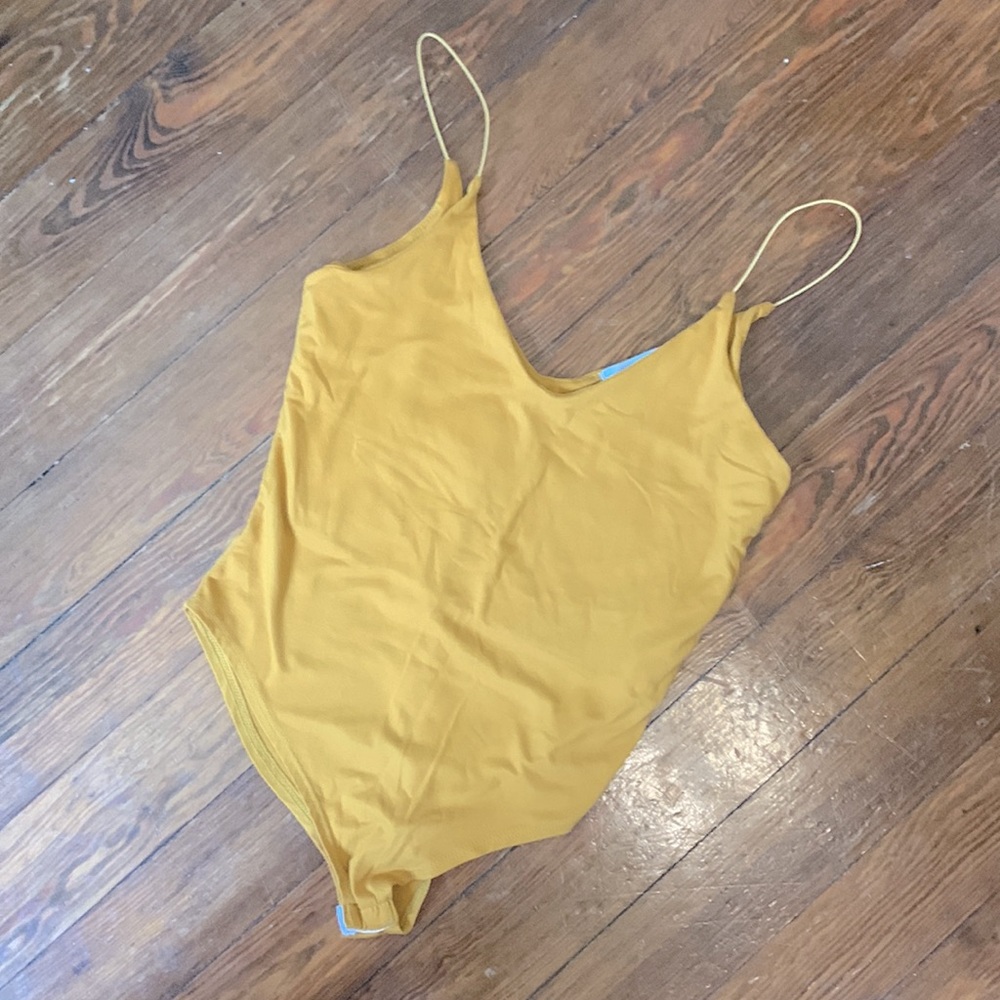 Gaze Mustard Ultra soft Bodysuit